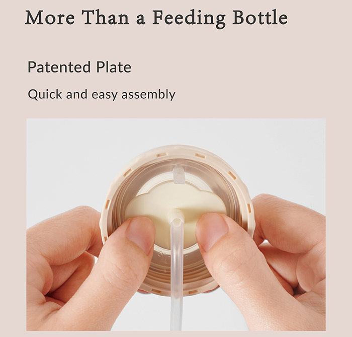 simba patented straw for milk feeding bottle 宝宝躺卧坐立奶瓶吸管